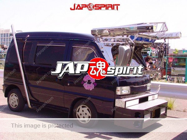 SUZUKI CARRY, Micro car truck, Art truck decoration with Takeyari muffler (1)