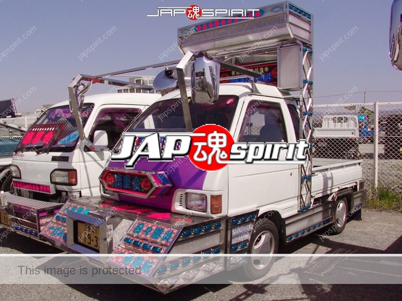 DAIHATSU Hijet, Art truck style, minitruck type. team Ryuseikai (2)