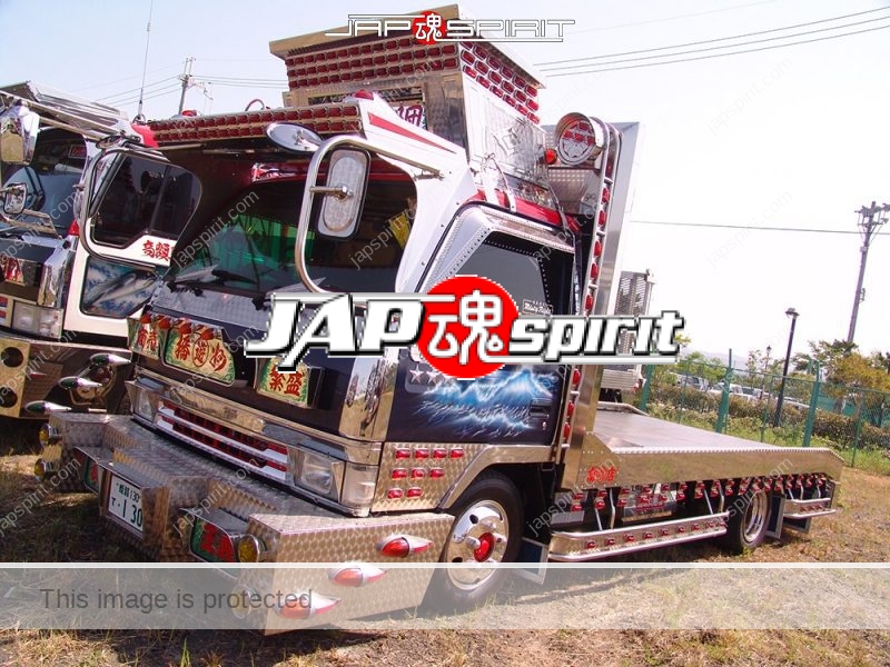 MITSUBISHI FUSO Canter, Flat body, art truck style, air brush on the door (3)