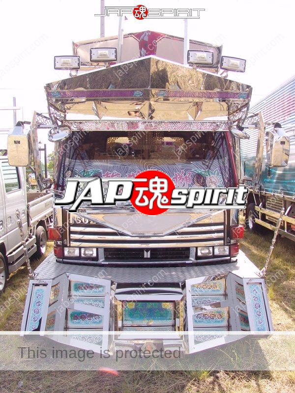 ISUZU FORWARD, Art truck style, Dump truck type, big visor & bumper (2)