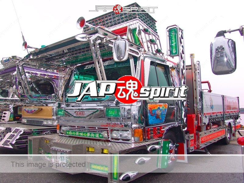 HINO Ranger, Flat body, art truck style, team "Aikamaru", Ryuhimemaru from Tochigi