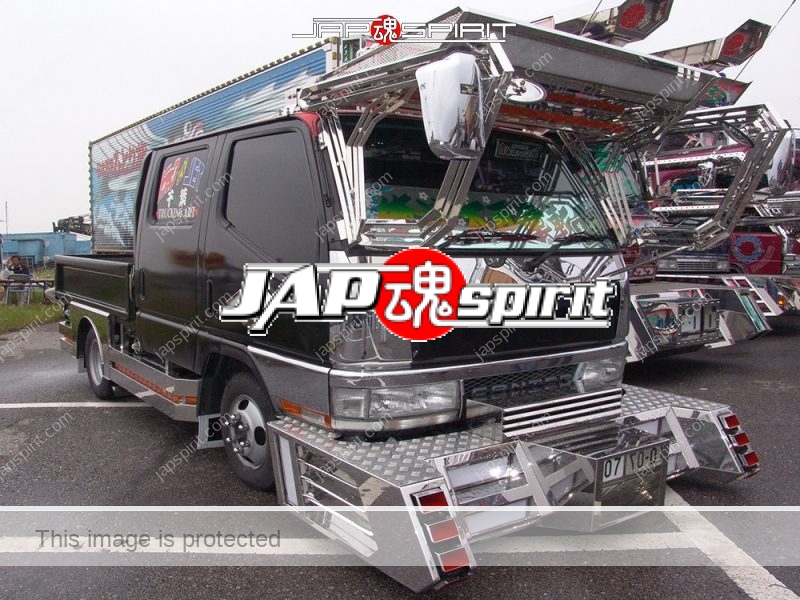 MITSUBISHI FUSO Canter, art truck, dubble cab, wide visor and big bumper (1)