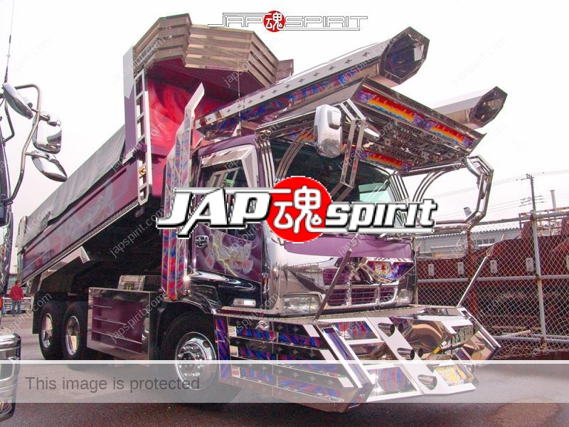 ISUZU GIGA Art truck Shourimaru, Dump truck, special bumper shape (5)