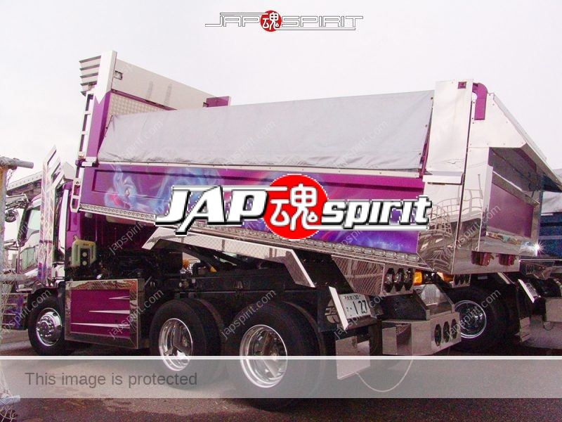 ISUZU GIGA Art truck Shourimaru, Dump truck, special bumper shape (1)
