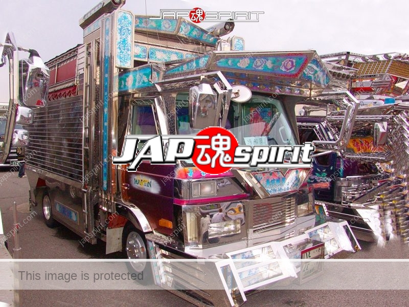 MAZDA Titan Art truck team Nagisa sendan wide visor and bumper (3)