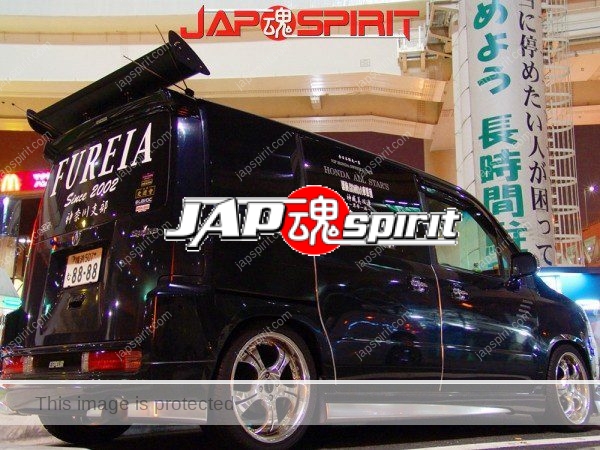 HONDA Mobilio spike, Sotomuki style sound car, team "Souyuukai, kokushoku honda ikka". (3)