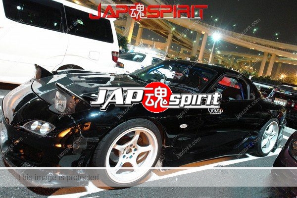 MAZDA RX7 FD, Drift team "Gokujo", Carbon bonnet, GT wing, built in roll bar (1)