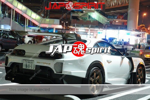 TOYOTA JZA80 Supra, ABFLUG GT-05 Body kit parts, like a GT racing supra, white color (4)