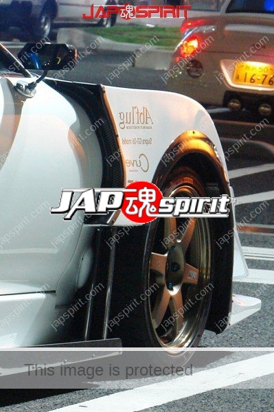TOYOTA JZA80 Supra, ABFLUG GT-05 Body kit parts, like a GT racing supra, white color (2)