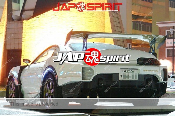 TOYOTA JZA80 Supra, ABFLUG GT-05 Body kit parts, like a GT racing supra, white color (3)