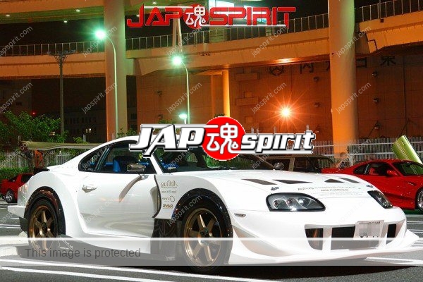 TOYOTA JZA80 Supra, ABFLUG GT-05 Body kit parts, like a GT racing supra, white color (6)