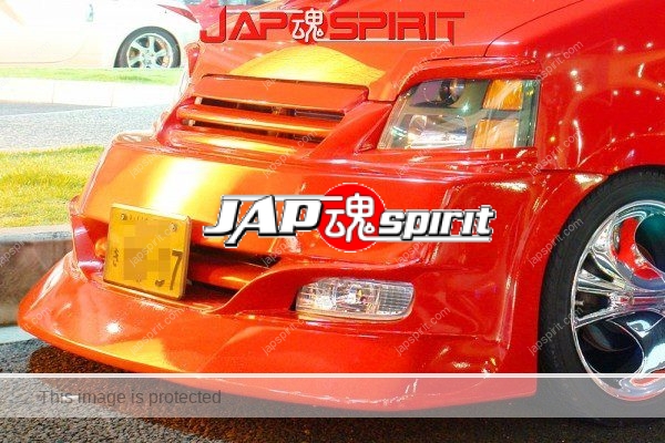 SUZUKI Wagon R 2nd, Dress up style, red color, dynamic forward-jutting spoiler (1)