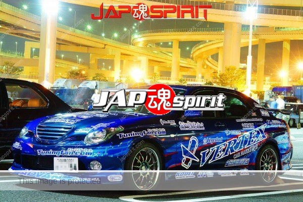 TOYOTA VEROSSA , Street drift style, vinylgr aphic, blue and lots of sticker
