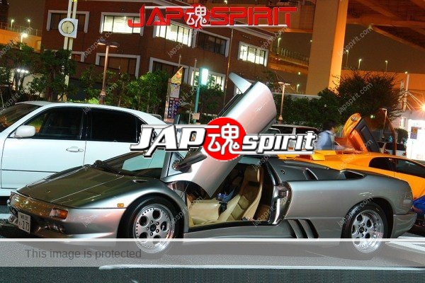 Lamborghini mid night party, Diablo & Murcielago, Beautiful lighting is very exciting & super cool! (13)