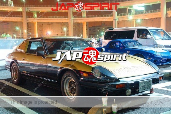 NISSAN Fairlady Z, Z car 2nd S130, Gold and black color, Seibukeisatsu style