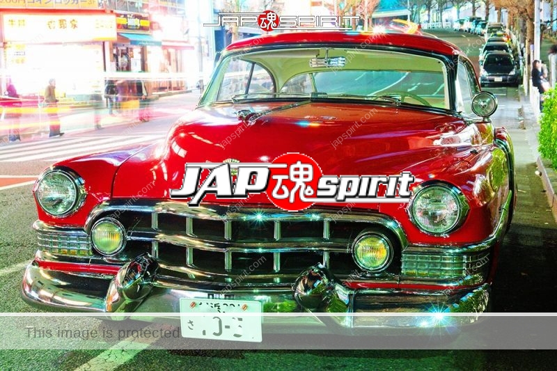 Cadillac 1948 red color at Harajuku street (2)