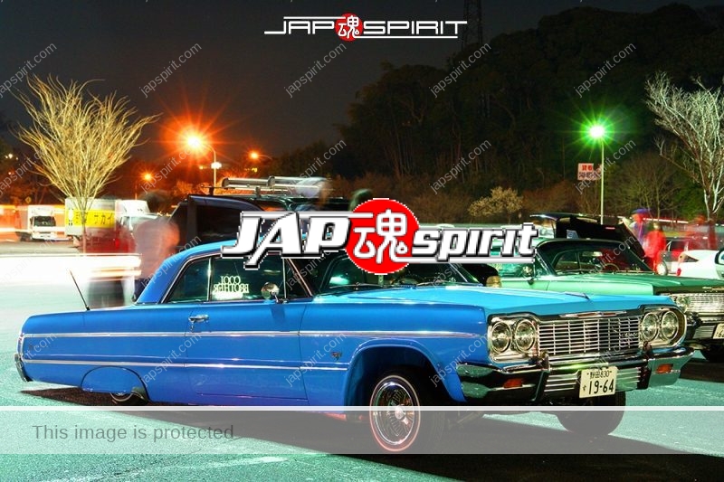CHEVROLET 1964 Impala SS Hardtop Sport Coupe light blue team Cool Brothers at Moriya PA (2)