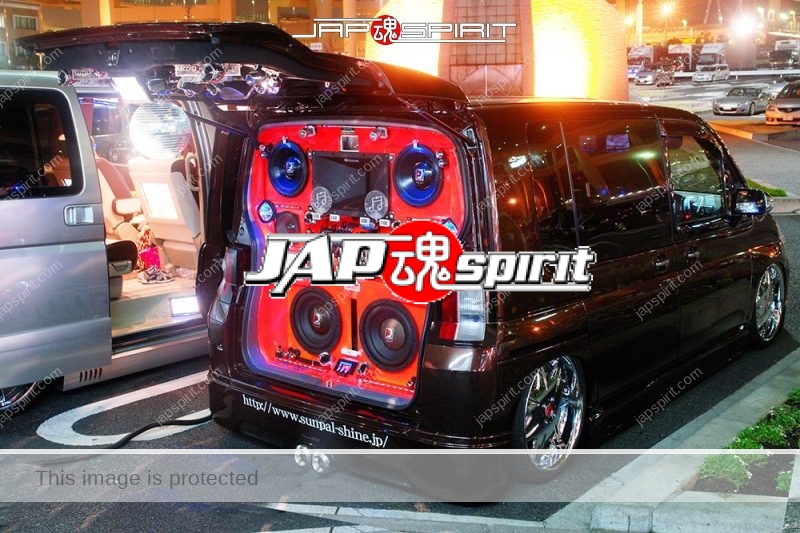 HONDA Mobilio Sotomuki style special built in speaker with special lighting (4)