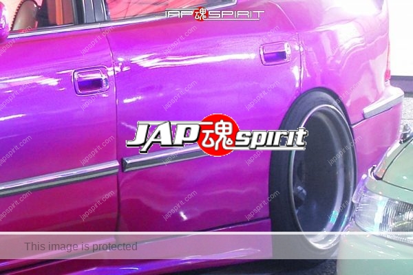 TOYOTA Celsior F30, VIP Style, pink color and wide blister fender (1)