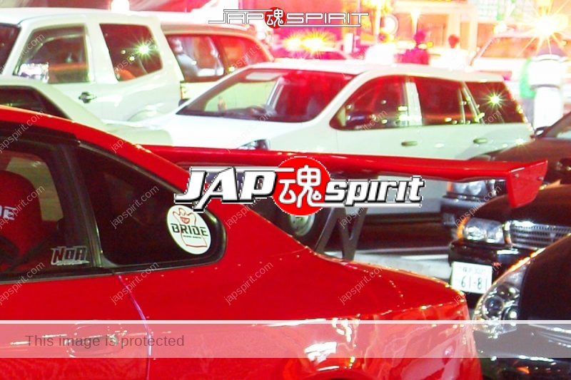 NISSAN Silvia S15, Spokon style, beautiful red color, aero bonnet, GT wing (2)