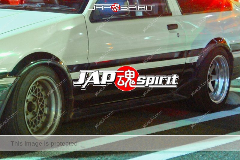 TOYOTA AE86, Drift style, typical drift custom at Daikoku parking (1)