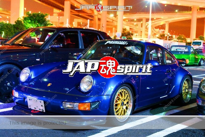 PORSCHE 911 930 Super car blue color by Promodet Komine Enginering
