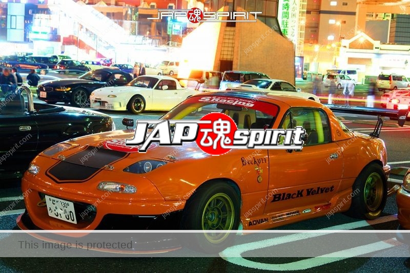 MAZDA Roadster (MX-5 Miata) orange color costomized by S2 racing (1)