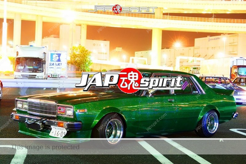 NISSAN Laurel 3rd x230 Zokusha style green color over fender team Takasu racing (3)