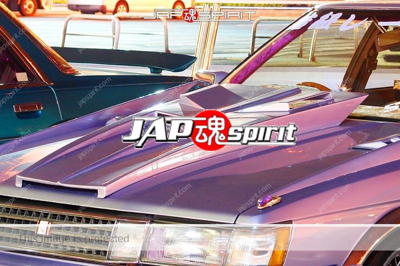 TOYOTA MarkII x70 Zokusha style Gundam custom purple color wire wheel team Hamamatsu racing (2)