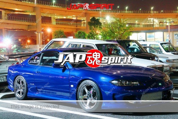 NISSAN Silvia S15, Typical Street drift style, GT wing, Blue color (2)