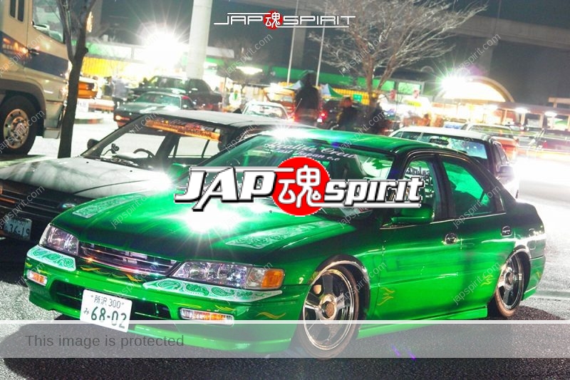 HONDA Accord 5th USDM style green color with air brush painting (1)