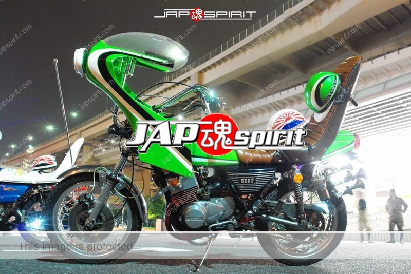 KAWASAKI-Z400FX-Kyushakai-light-green-color-Rocket-cowl-sandan-sheet-01