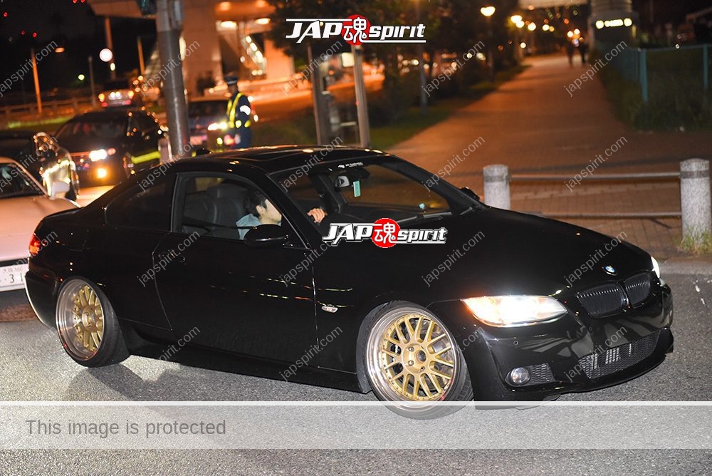 Stancenation-2016-BMW-E90-black-body-at-odaiba-01