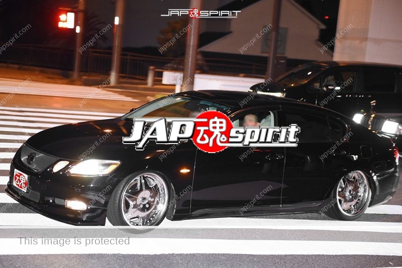 Stancenation 2016 Lexus GS S19 VIP style black body at odaiba