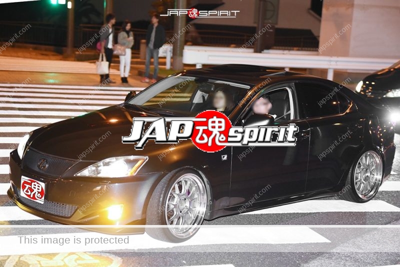 Stancenation 2016 Lexus IS C GSE20 black at Odaiba 1