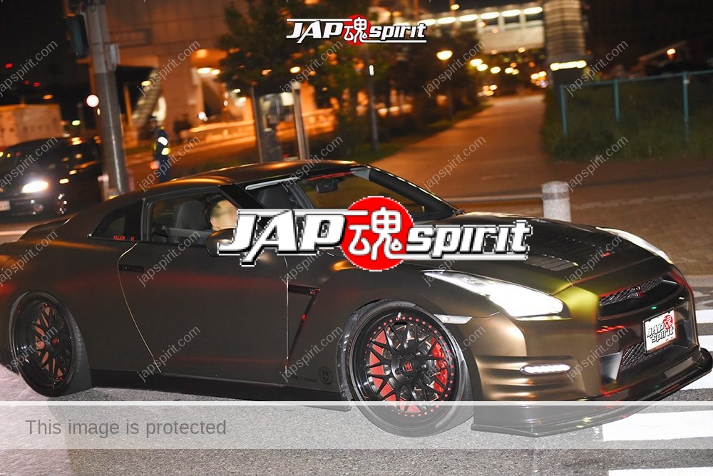 Stancenation 2016 Nissan GT-R killer GT-R modified SaddleBrown body at odaiba