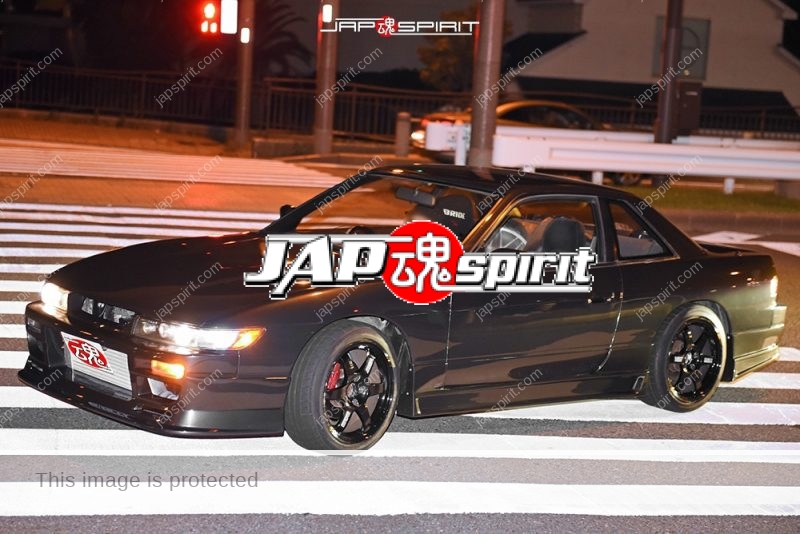 Stancenation 2016 Nissan silvia S13 brown body at odaiba