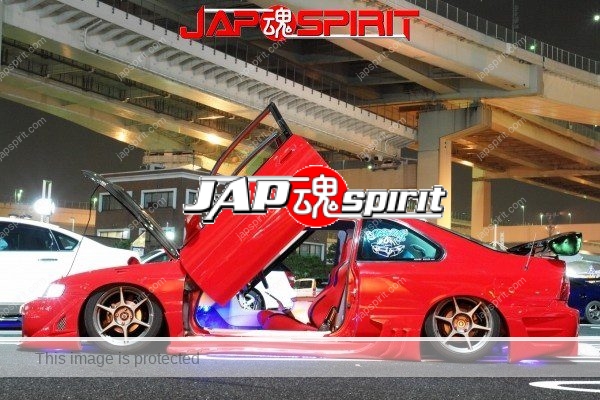 Honda accord CD Coupe CS1, Supokon USDM style, Scissor door Red color (5)