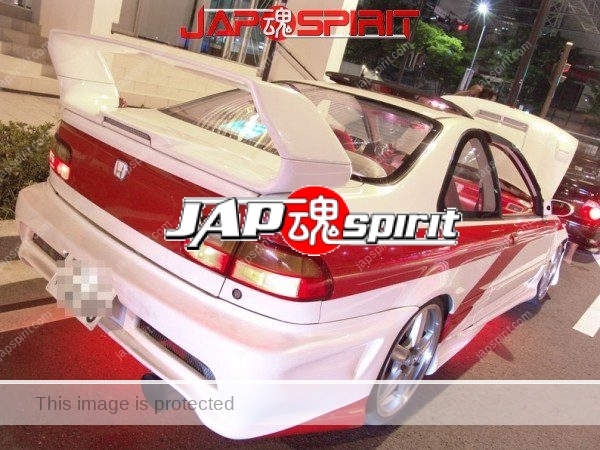 HONDA Accord coupe, USDM style, vivid red line color with GT wing (5)