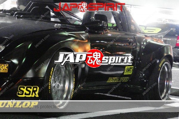 MAZDA RX7 SA, Sexy blister fender racing car style, Black color (1)