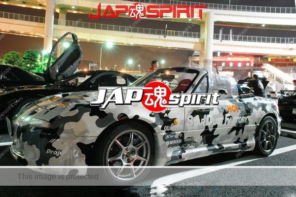 MAZDA Roadster NA, Sizzy snow camouflage paint (2)