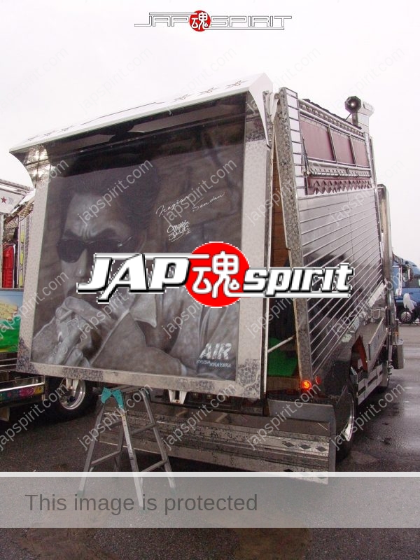 MAZDA Titan Art truck team Nagisa sendan wide visor and bumper (1)