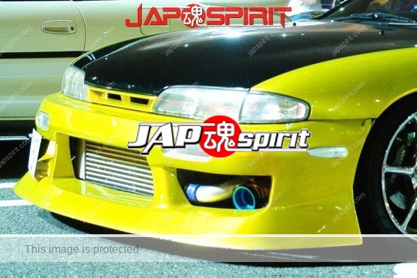 NISSAN Silvia 6th S14, Street drift style, beautiful gold color, GT wing black bonnet. (1)