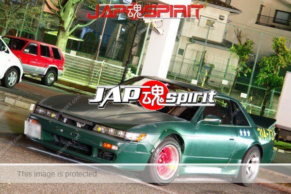 nissan silvia s13 with street style drift car motif of the zero fighter 4