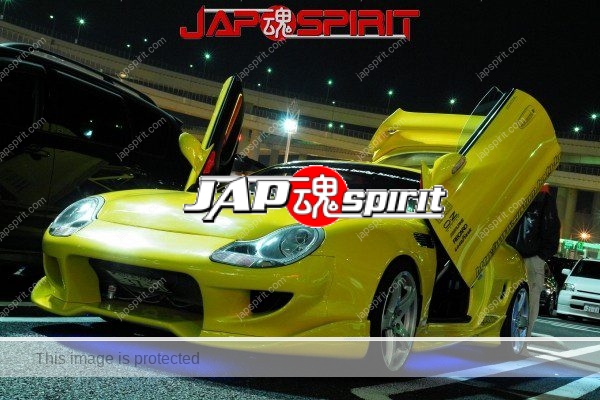 TOYOTA Celica yellow & LED lighting, Spokon style Scissor door, & MAZDA RX8 & Honda Odyssay (4)